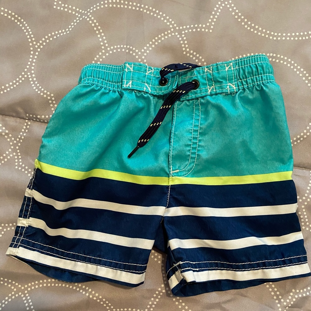 Carter's infant swim trunks EUC